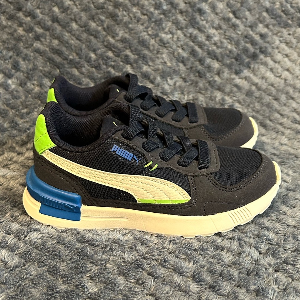 NEW Puma Graviton AC PS JR 381988-16 12C Shoes - Blue